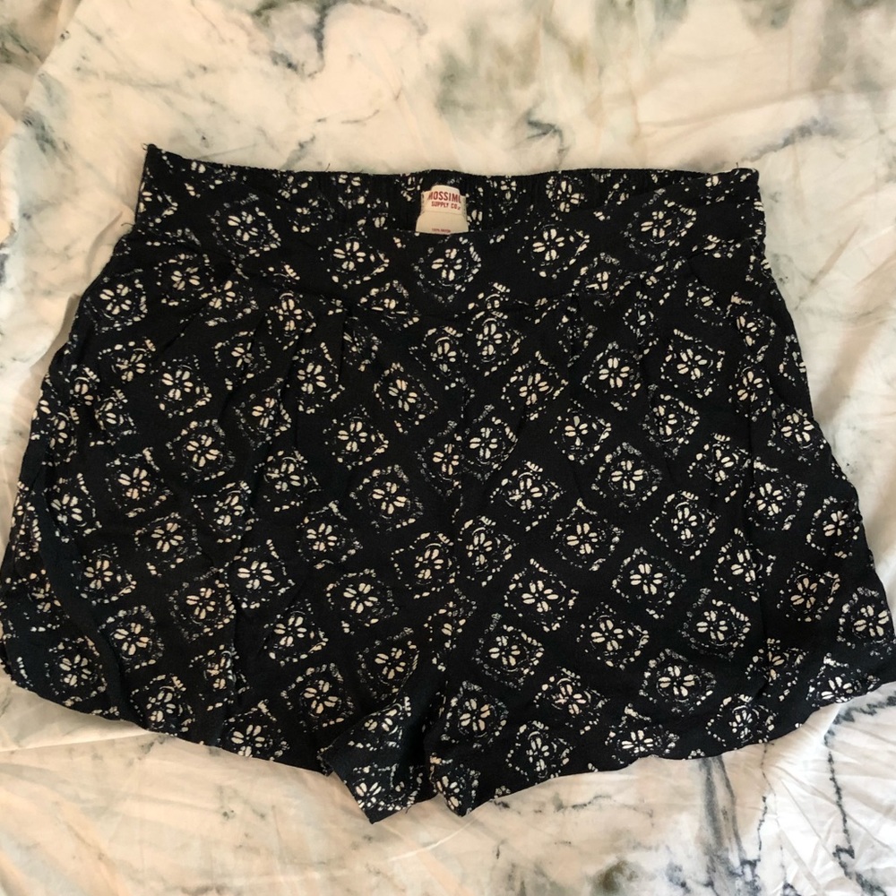 Flowy Print Shorts